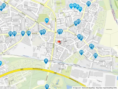 Geolyzer Kartenausschnitt