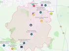 Lageplan Übersicht Fuß 15min