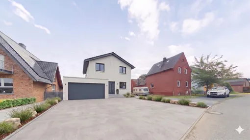 Hausansicht KI generiert