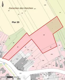 Lageplan Grundstück