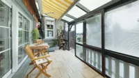 Überdachte Terrasse