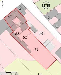 Lageplan Grundstück