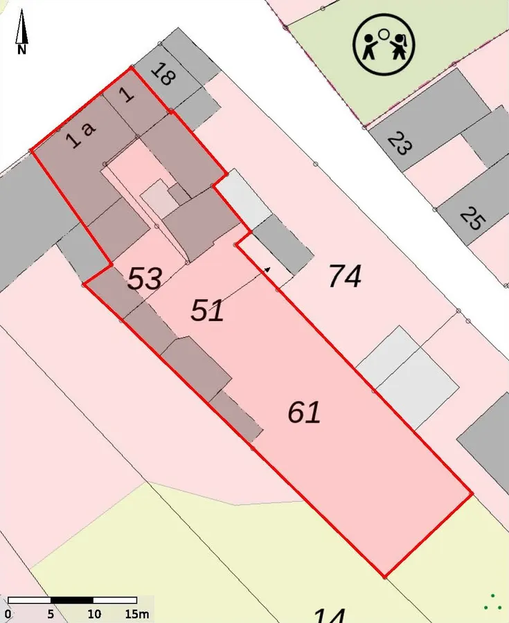 Lageplan Grundstück