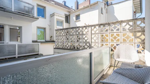Innenhofbalkon Wohnung 1. OG