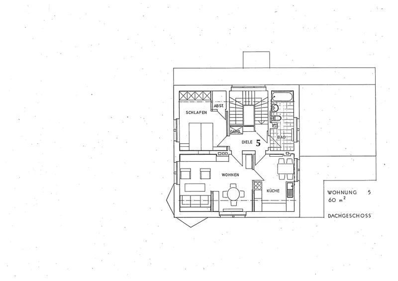 Grundriss Dachgeschoss