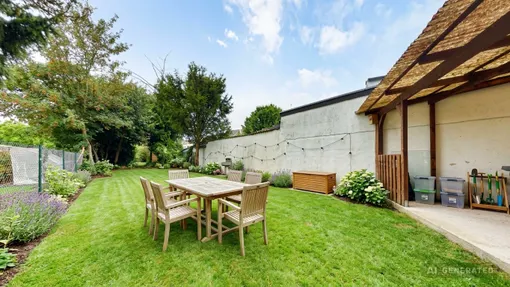Garten KI generiert