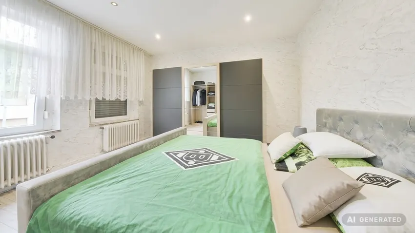 Schlafzimmer KI generiert