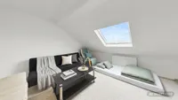 Wohnzimmer KI generiert