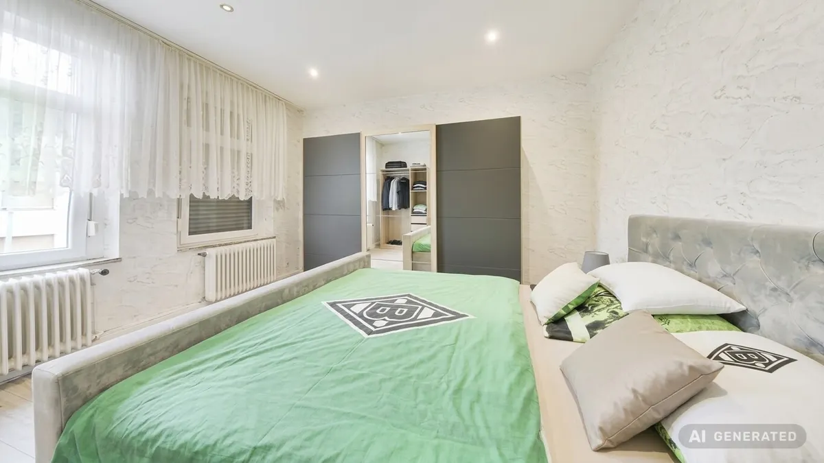 Schlafzimmer KI generiert