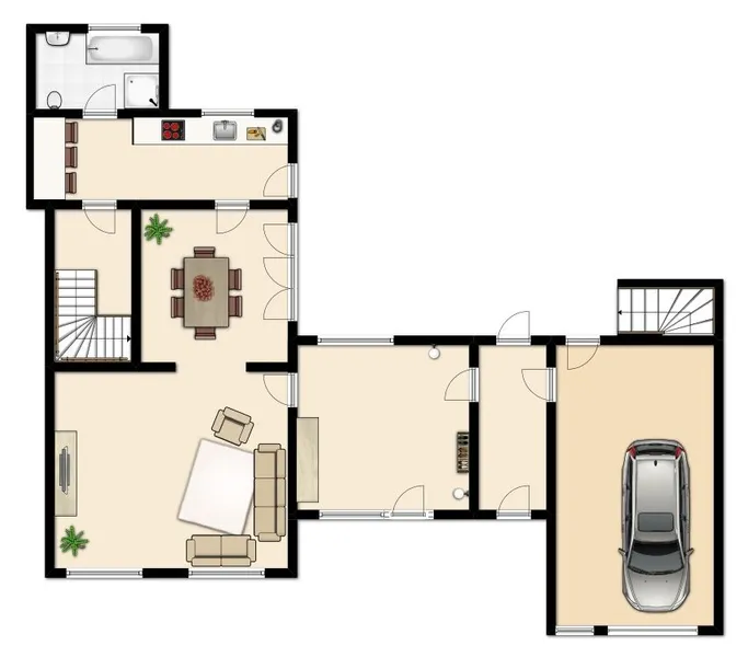 Grundriss Erdgeschoss