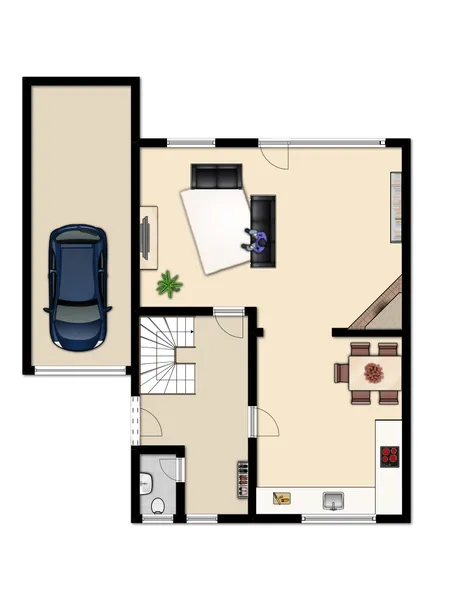 Grundriss Erdgeschoss