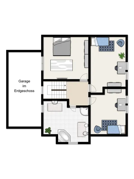 Grundriss Dachgeschoss