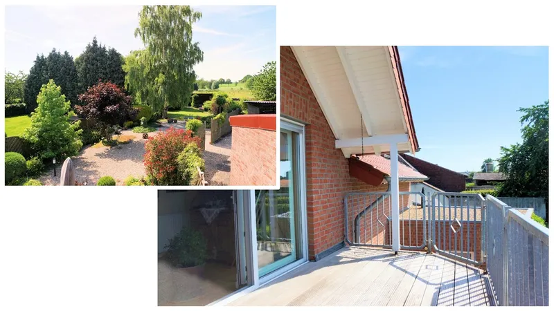 Balkon und Ausblick Haus 2