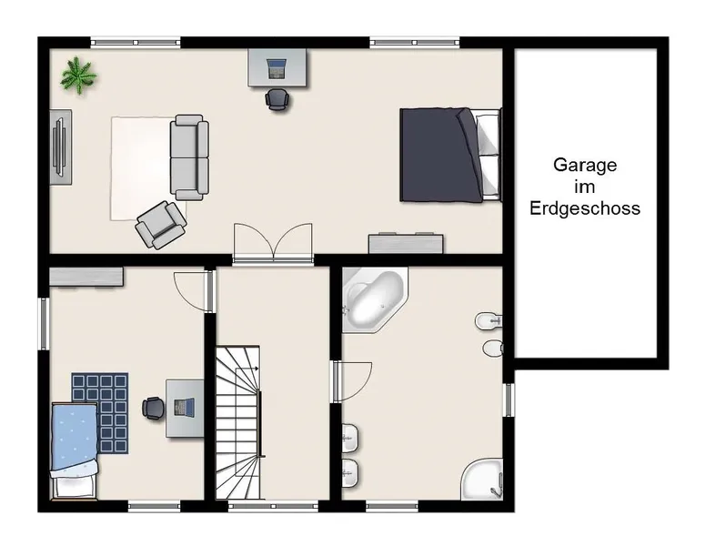 Grundriss Obergeschoss