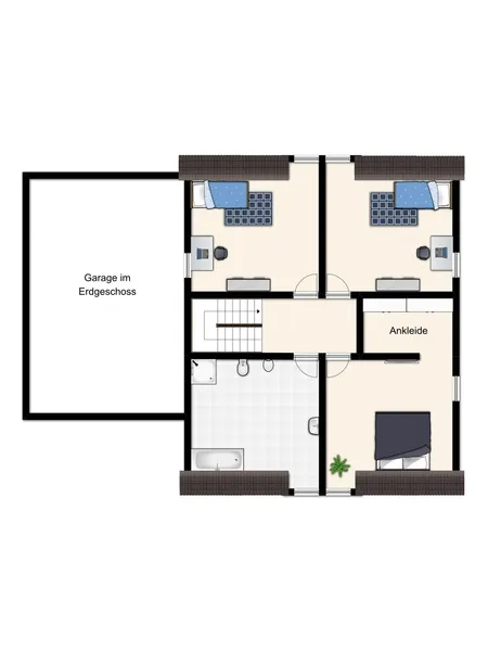 Grundriss Obergeschoss