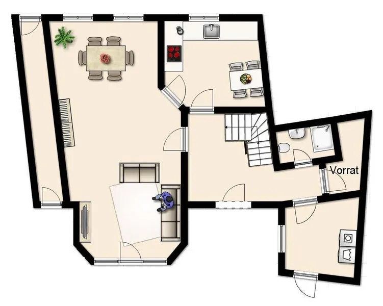 Grundriss Erdgeschoss