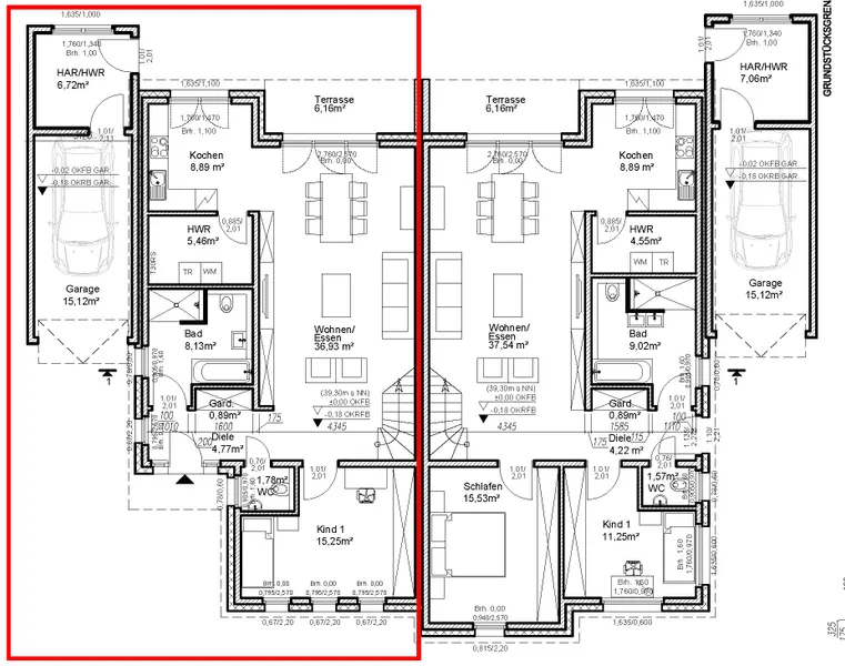 Grundriss Erdgeschoss