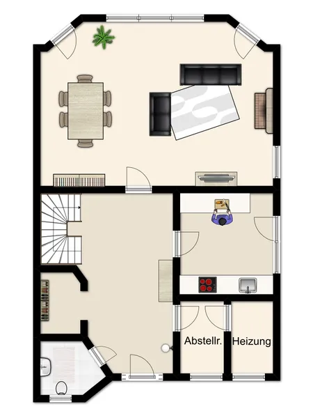 Grundriss Erdgeschoss