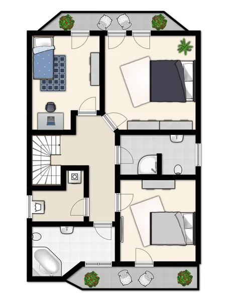 Grundriss Obergeschoss