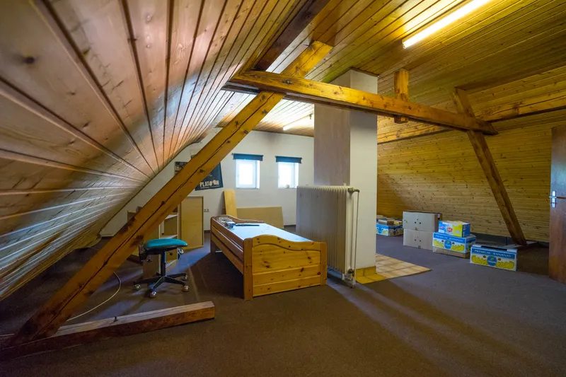Ausgebautes Dachstudio