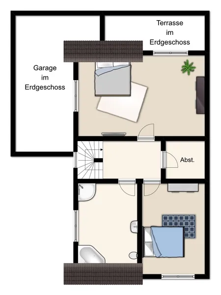 Grundriss Obergeschoss