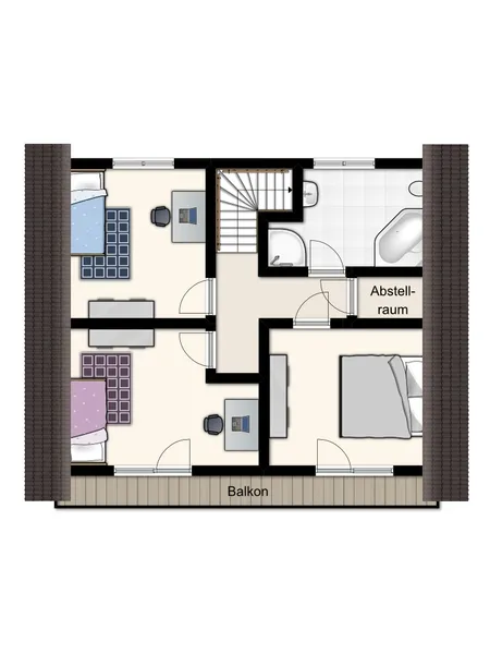 Grundriss Dachgeschoss