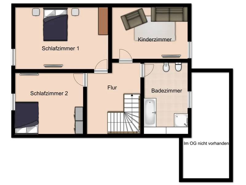 Grundriss Dachgeschoss