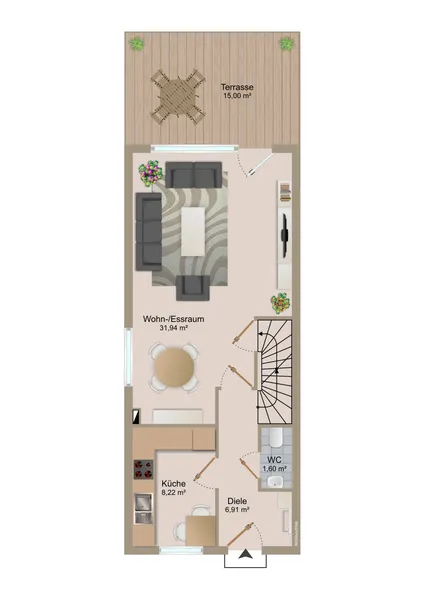 Grundriss Erdgeschoss