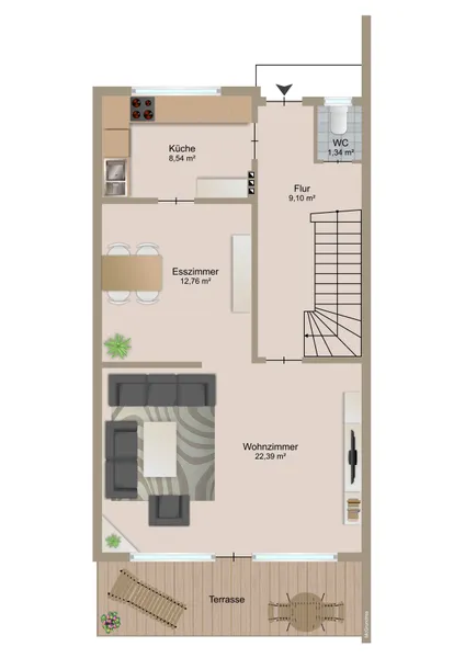 Grundriss Erdgeschoss