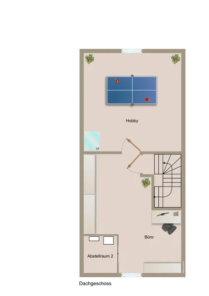 Grundriss Dachgeschoss