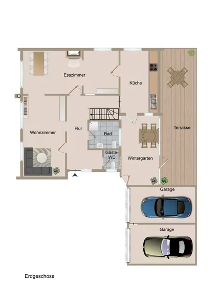 Grundriss Erdgeschoss