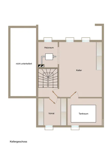 Grundriss Kellergeschoss