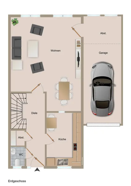 Grundriss Erdgeschoss