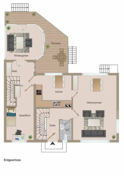 Grundriss Erdgeschoss