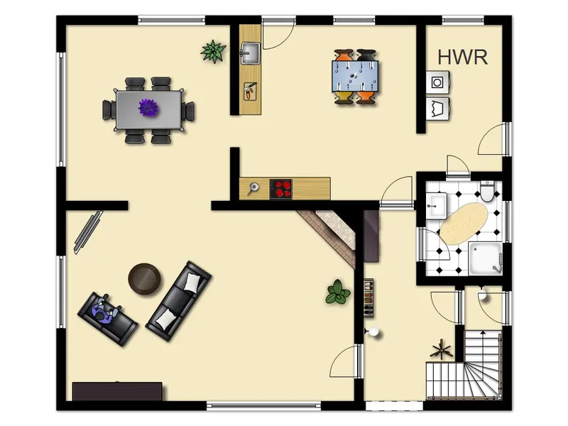 Grundriss Erdgeschoss