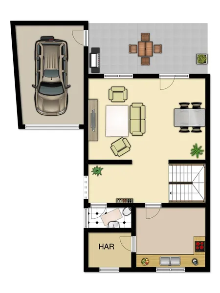 Grundriss Erdgeschoss