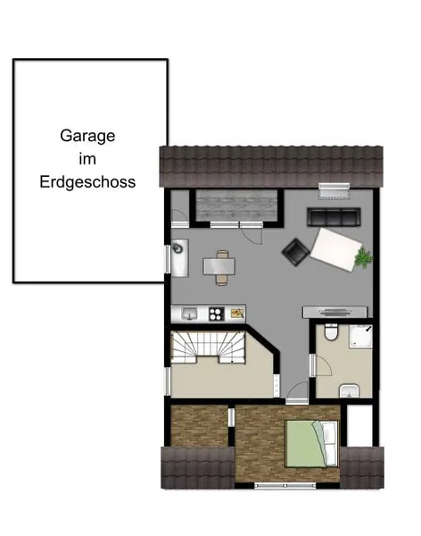 Grundriss Dachgeschoss