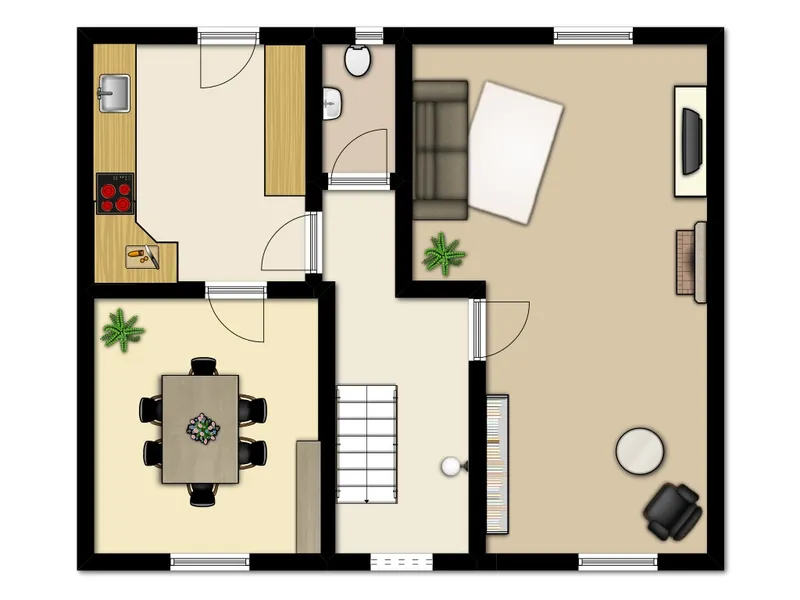 Grundriss Erdgeschoss