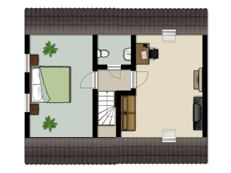 Grundriss Dachgeschoss