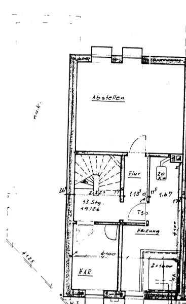 Grundriss Kellergeschoss