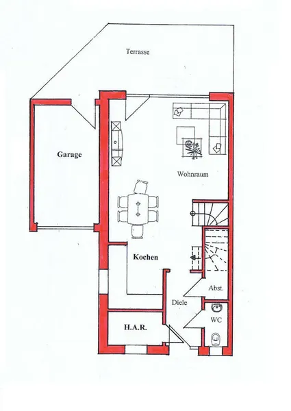 Grundriss Erdgeschoss