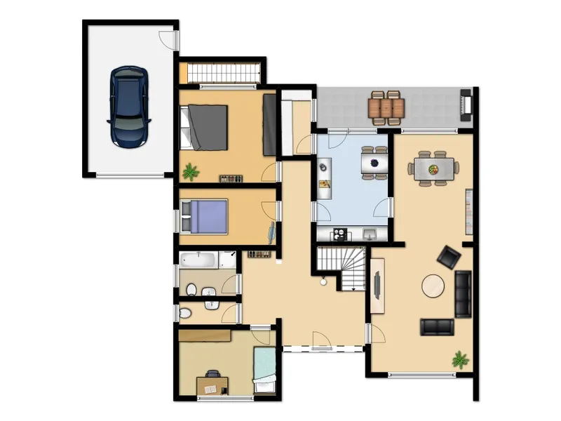 Grundriss Erdgeschoss