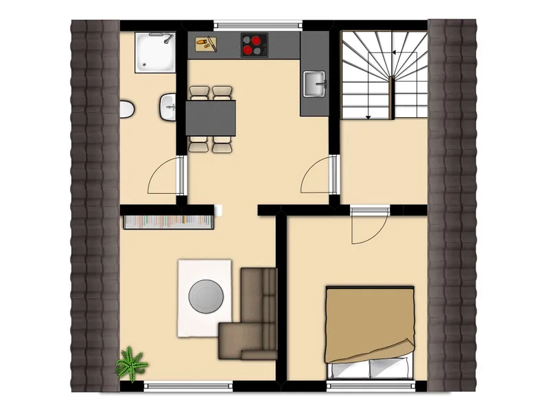 Grundriss Dachgeschoss