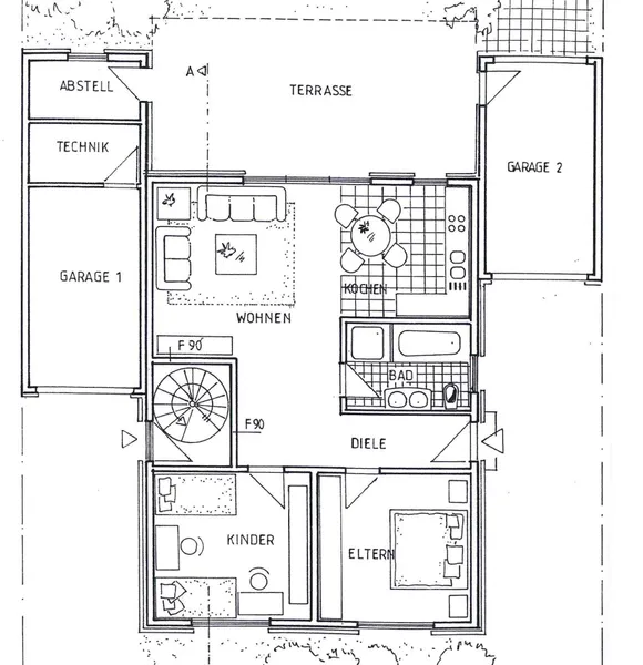 Grundriss Erdgeschoss