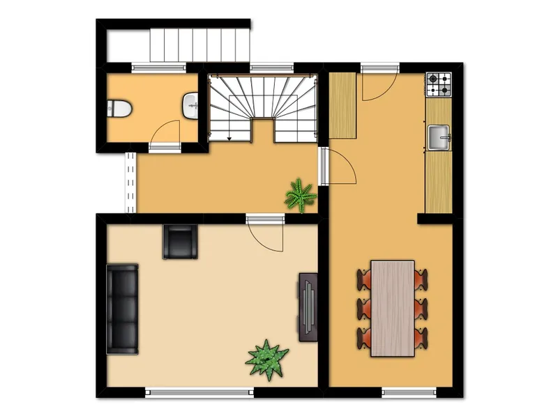 Grundriss Erdgeschoss