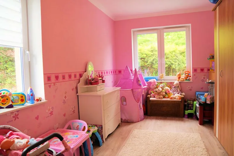 Eines der Kinderzimmer