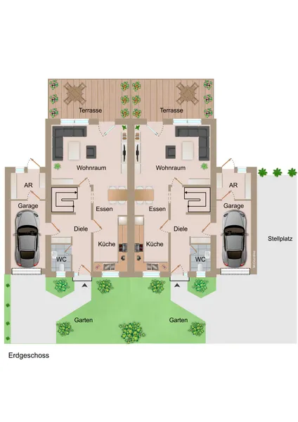 Grundriss Erdgeschoss