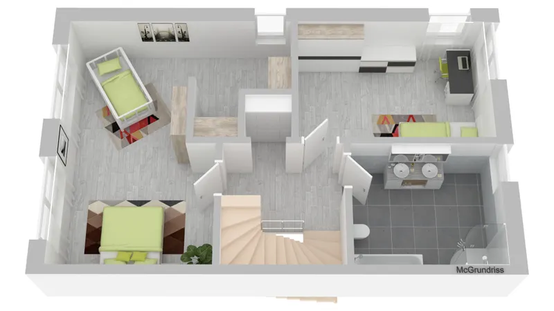 Grundriss Obergeschoss