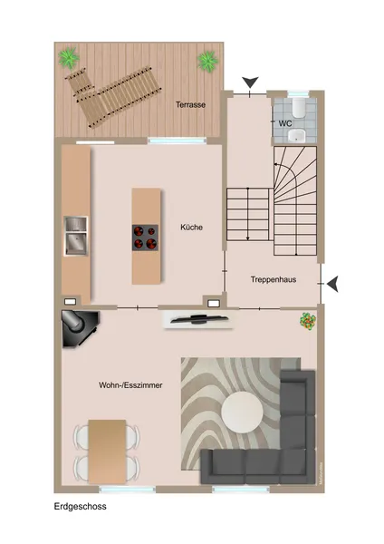 Grundriss Erdgeschoss