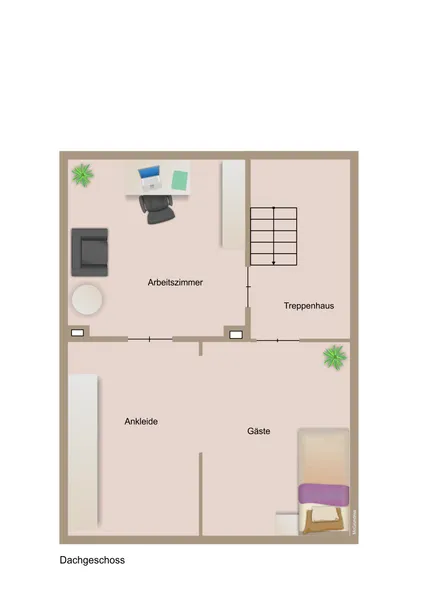 Grunriss Dachgeschoss